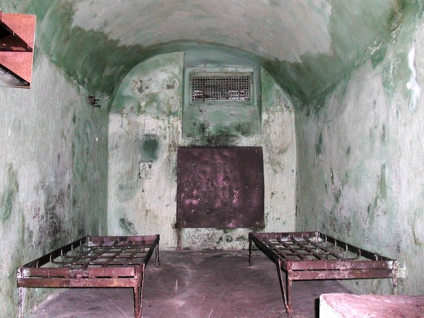 En dödscell i Sizofängelset i Minsk. Vitryssland är fortfarande det enda landet i Europa som tillämpar dödsstraffet.