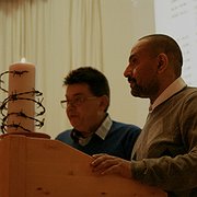 Ahmed Agiza på årsmötet i Sunne.
