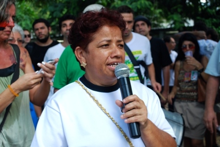 Maria do Socorro från favelan Indiana.