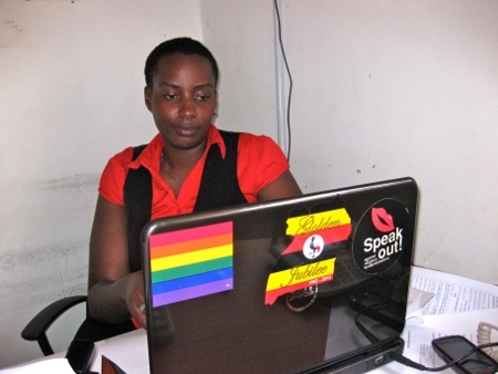 Hbt-aktivisten Clare Byarugaba är besviken på parlamentsledamöterna i Uganda.