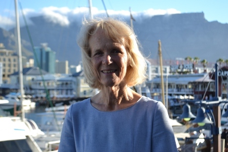 Ingrid Le Roux i Kapstadens hamn.