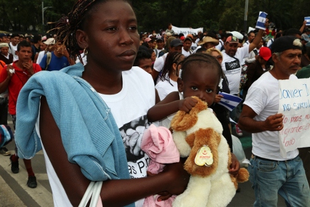 Jessy Chavez lämnade Honduras i hopp om ett bättre liv. ”Det fanns inga alternativ annat än att ta med barnen”, säger hon.