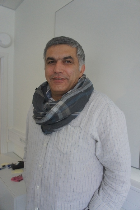 Nabeel Rajab frigavs i maj efter att ha suttit fängslad i knappt två år i Bahrain.