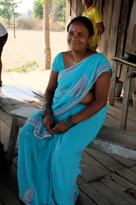 Rita Mahato i Bishnourkati i Siraha-området i sydöstra Nepal.