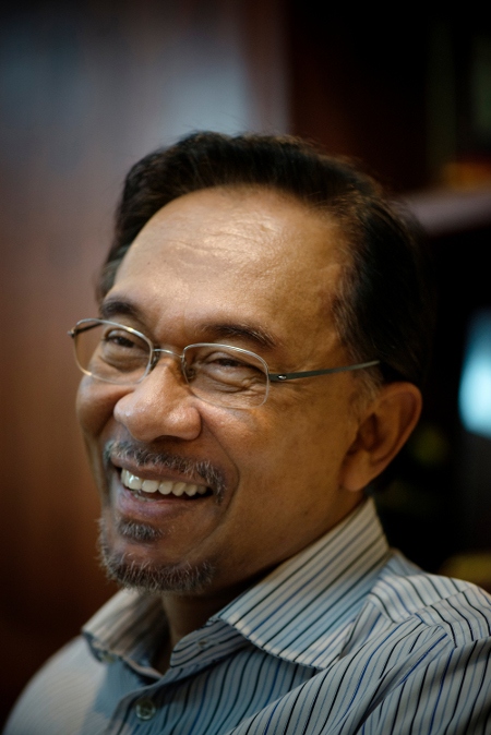 Anwar Ibrahim är den viktigaste oppositionsledaren i Malaysia.