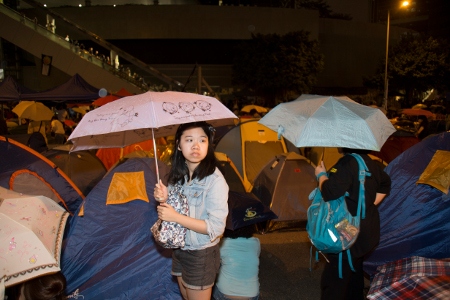 Paraplyrevolutionen i Hongkong hösten 2014 var den största demokratiprotesten i Kina sedan 1989.