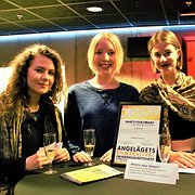 Christina Korsun, Sally Stiebel och Alice Damirjian var glada och förvånade över vinsten.