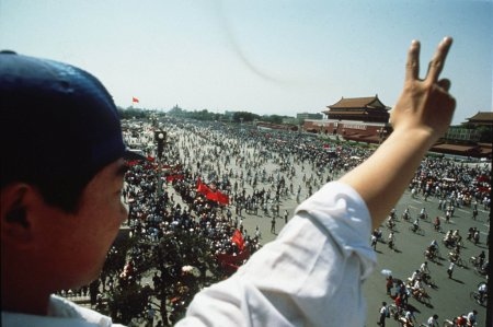 Studentprotesterna för demokrati i Peking våren 1989 väckte stort hopp bland många i Kina. 