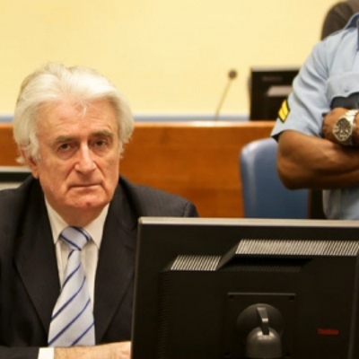 Radovan Karadzic får sin dom i Haag.