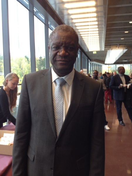 Denis Mukwege driver Panzisjukhuset i Bukavu i östra Kongo.