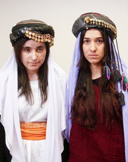 Nadia Murad och Lamiya Aji Bashar får Sacharovpriset 2016 för sin kamp för yazidiernas rättigheter och för kvinnor som utsatts för sexuellt slaveri av Islamiska staten. 