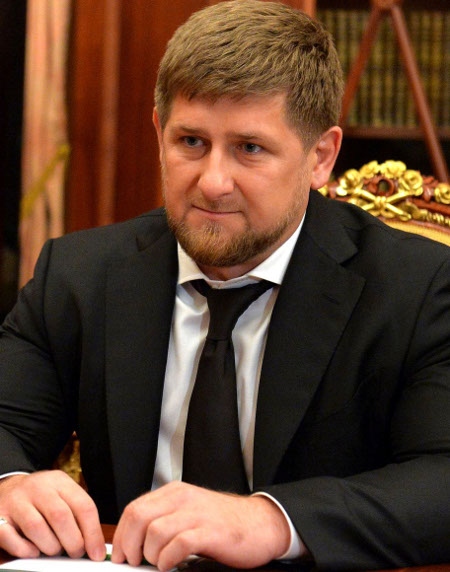 Ramzan Kadyrov är sedan år 2007 president i Tjetjenien.