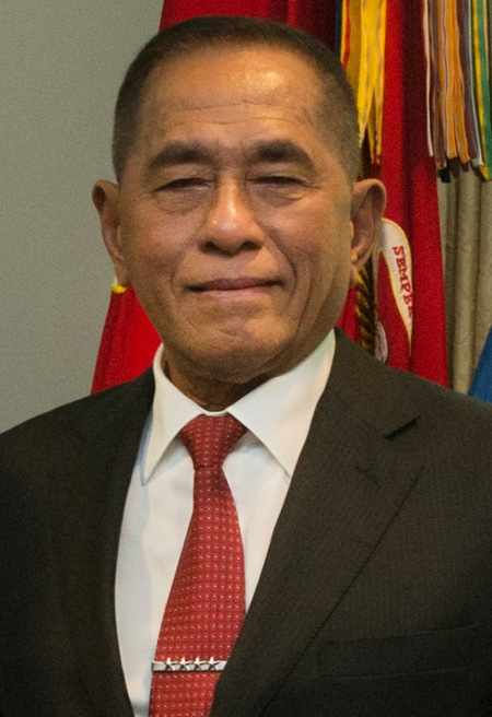 Försvarsminister Ryamizard Ryacudu.