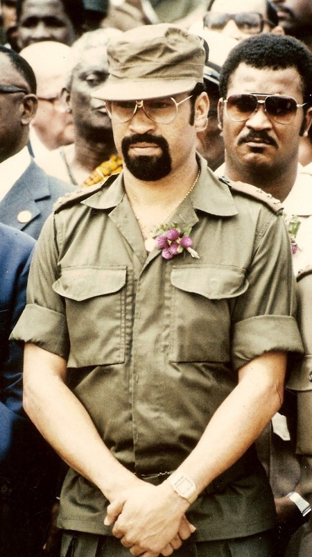 Dési Bouterse år 1985.