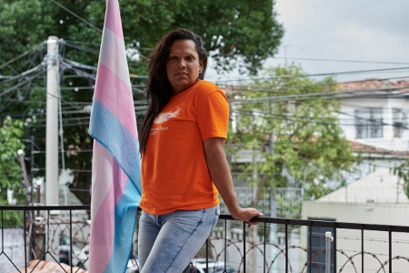Karla Avelar leder organisationen Comcavis Trans.