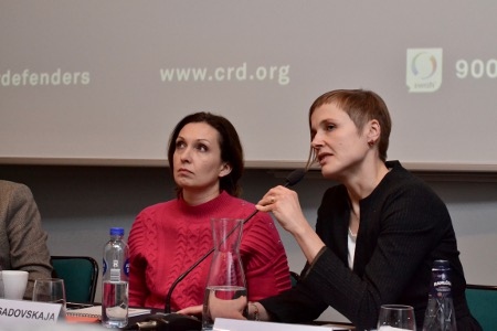 Olga Sadovskaja och Joanna Kuroz.
