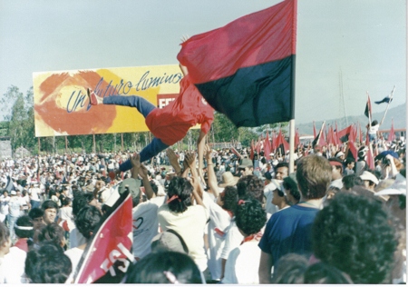 1989: Tioårsfirandet av den nicaraguanska revolutionen.