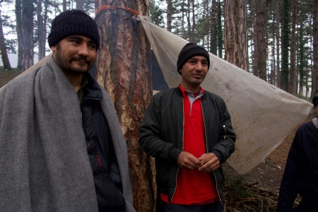  Amir och Kashit har varit i Bihac i Bosnien i cirka en månad.