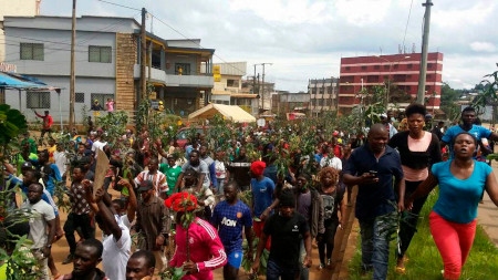 Den 22 september 2017 hölls demonstrationer i Bamenda och andra städer i den engelsktalande delen av Kamerun i protest mot diskriminering.