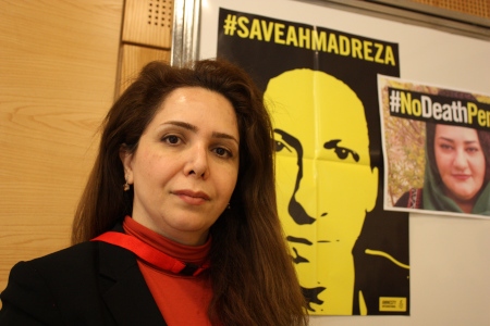 Sedan snart tre år tillbaka kämpar Vida Mehrannia för att hennes man Ahmadreza Djalali ska bli frisläppt ur fängelset i Iran. 