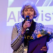 Anita Grünbaum från Grupp 129 Sandviken fick pris för sitt engagemang.