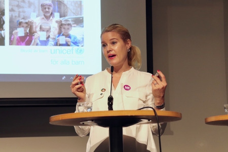 Karin Strömstedt Johansson, programhandläggare för internationella utvecklingsfrågor på Unicef Sverige.