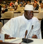  Yahya Jammeh tog makten i en kupp 1994 och styrde Gambia till början av 2017.