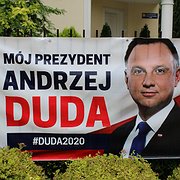 Andrzej Duda ställer upp för omval i valet om vem som kommer att bli Polens president i ytterligare fem år.