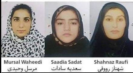Tre journalister vid Enekaas TV i Jalalabad mördades 2 mars.