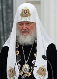  Den rysk-ortodoxe patriarken Kirill vill inte ha Prideparader.