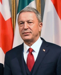  Turkiets försvarsminister Hulusi Akar.