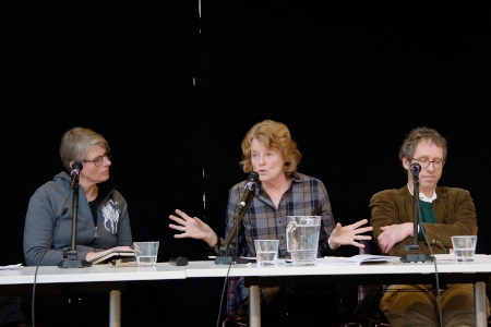 Annica Karlsson Rixon, Lise Bergh och Christian Munthe.