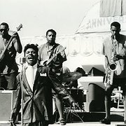 Det svängde om Little Richards musik och hans framträdanden var gränslösa. Här en konsert i Los Angeles den 2 september 1956.