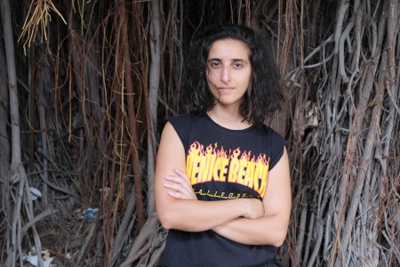 Lilas Mayassi är den enda bandmedlemmen som är kvar i Beirut. Nu vill även hon lämna Libanon.