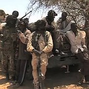 Regeringstrogen milis i Darfur 2013.