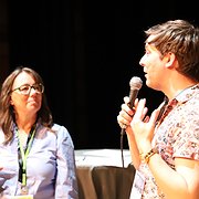 Ylva Löwenborg, ordförande för svenska Amnesty, och Julle Bergenholtz-Foglander, ordförande i Amnestyfonden.